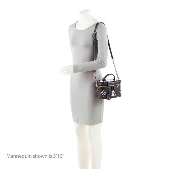 Louis Vuitton Giant Monogram Empreinte Bicolor Vanity PM Shoulder Bag - Picture 5 of 12